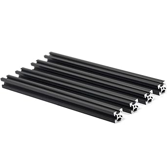 MengQi 4pcs 1000mm 2020 V Type Slot Aluminum Profile, European Standard Anodized Extrusion for DIY 3D Printer and CNC Machine