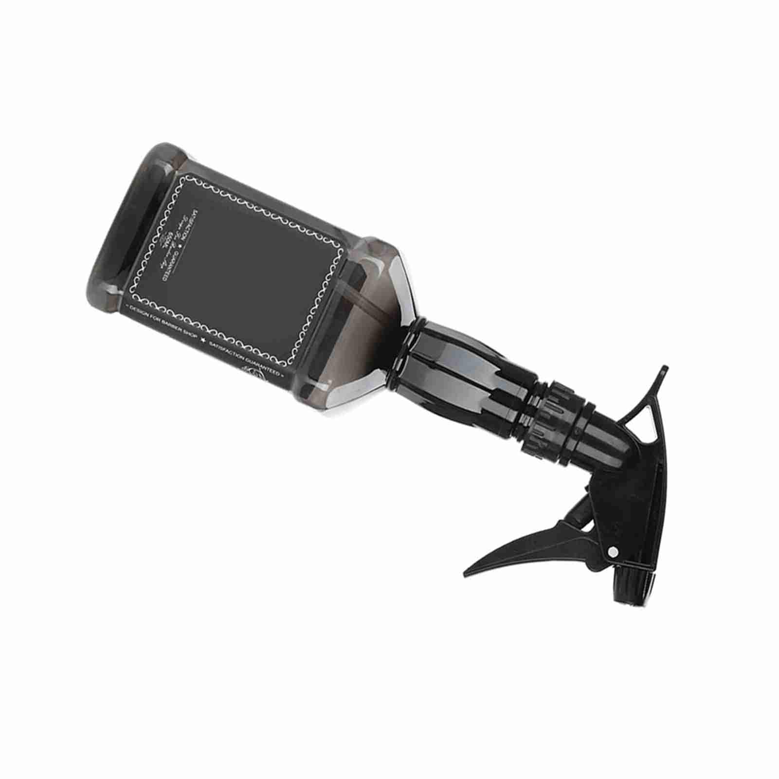 Barber Spray Bottle, Hair Spray Bottles Salon Barber Hair Tool 650ml Hairdressing Spray Bottle Water Spray Bottle For Hair Refillable Water Sprayer Bottle (Black)