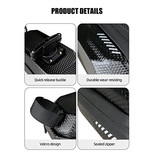 Tafarm Bicycle Saddle Bag Waterproof Cycling Panniers Mtb Road Bike Rear Tool Bag Reflective Bag Bike Accessories #TOP3