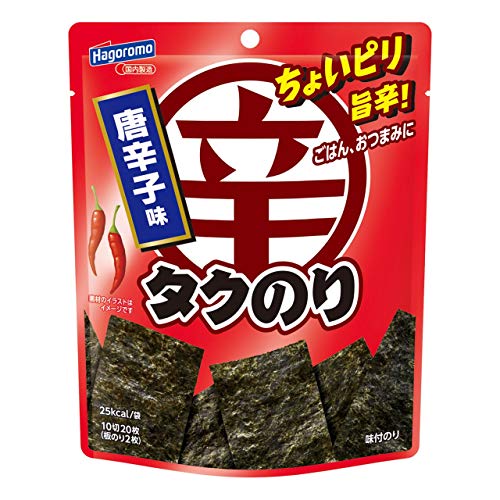 はごろも タクのり 唐辛子 20枚 (5218) ×10個