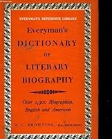 Everyman's Dictionary of Literary Biography 0330029649 Book Cover