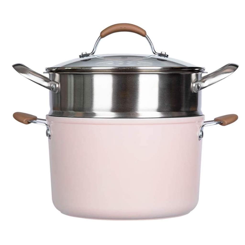 Vapeur en acier inoxydable 3 pièces grand modèle pour cuisine saine et légumes