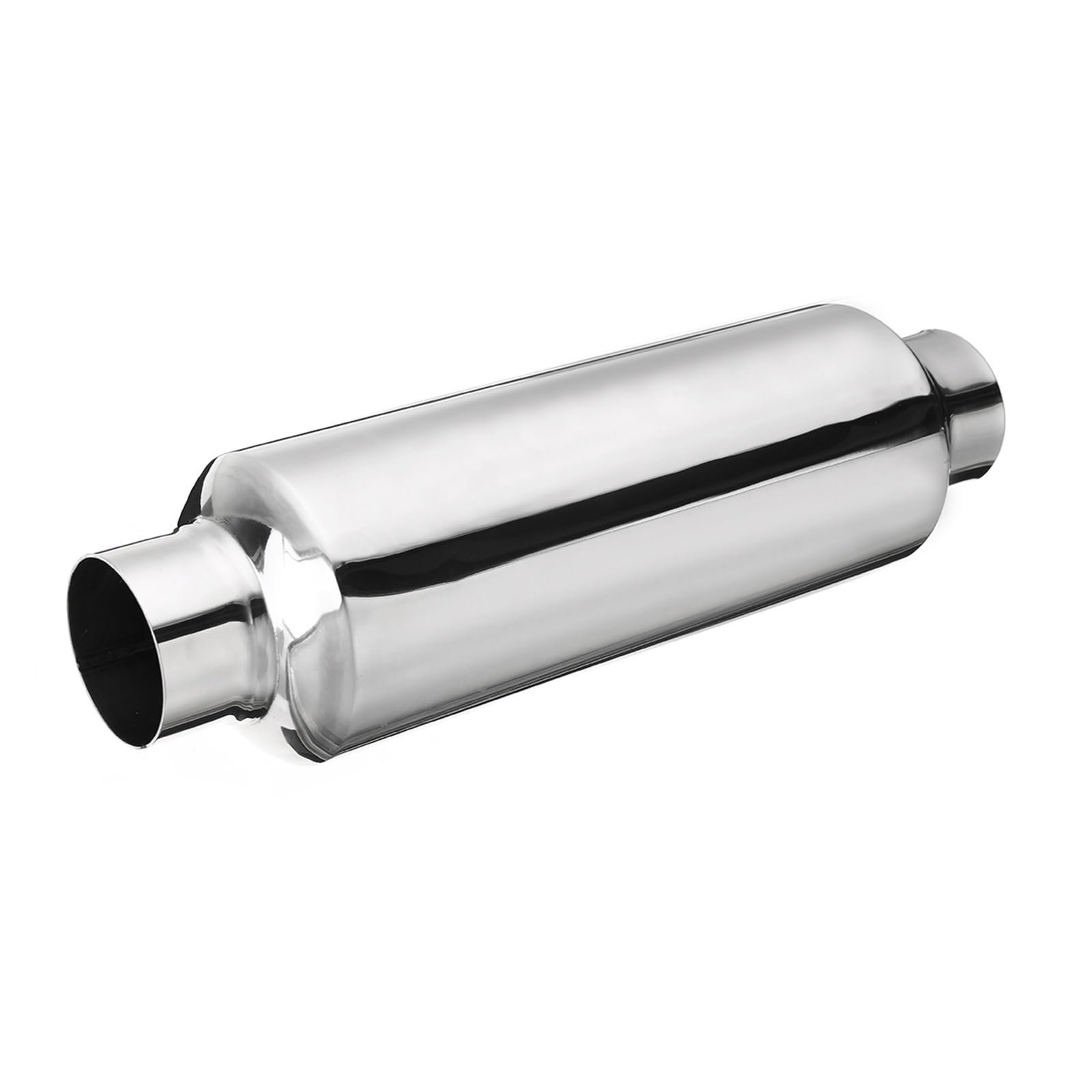 Rura wydechowa uniwersalna 2 "2,25" 2,5 "3" Car Styling Turbina Rezonator wydechowy tłumik tłumik rury wydechowe samochodu ze stali nierdzewnej (rozmiar : 4)