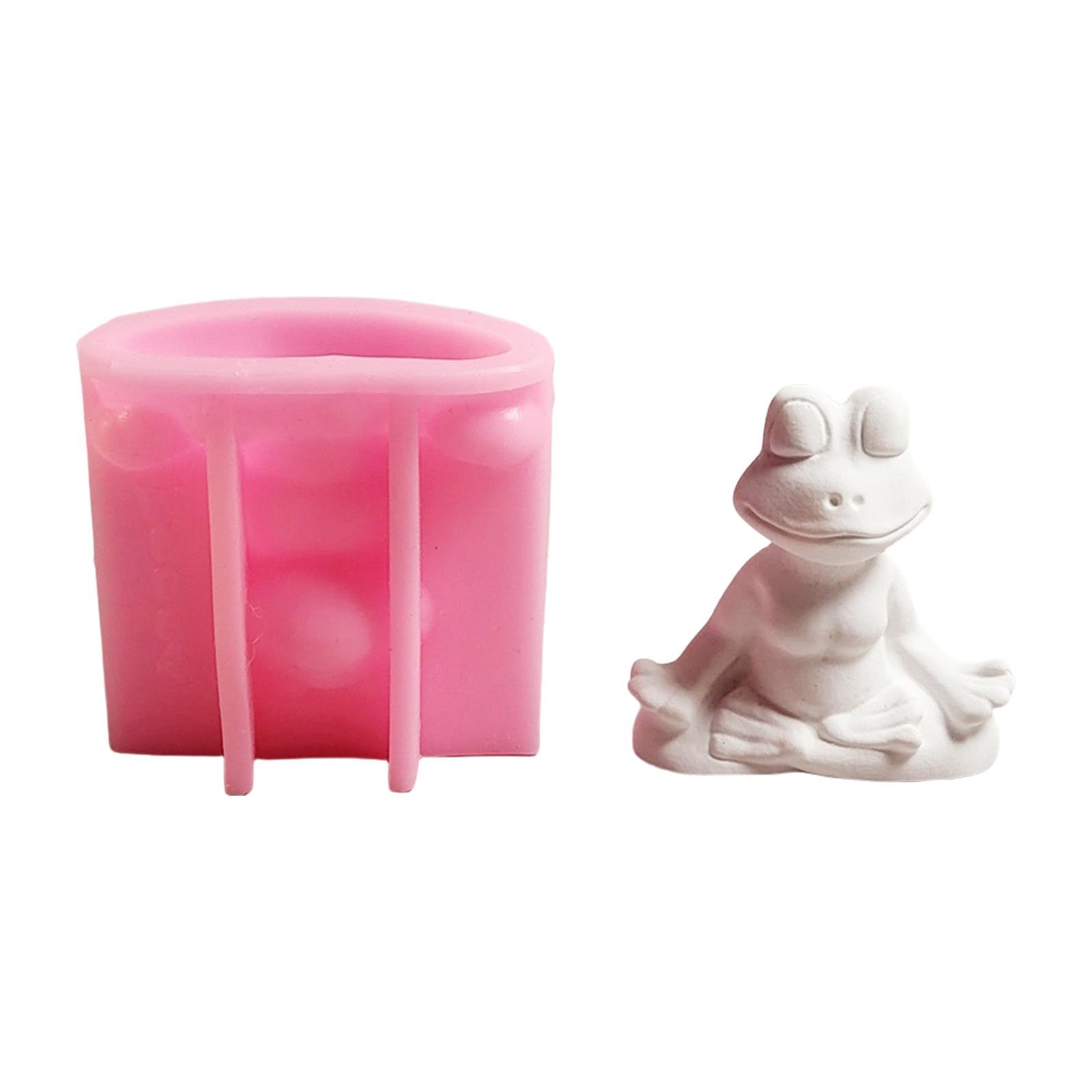 ZWWAAZHF Frog Molds Casting Molds Epoxy Resin Ornament Plasters Silicone for Fondant Animal Silicone