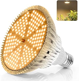 SINJIAlight 120W Grow Light LED Bulb Plant Lamp Full Spectrum, E27 Led Grow Lights 150 LEDs Plant Light Replace Plant Grow Lights Grow Lamp for Greenhouse Garden, Flowers, Vegetables, Hydroponics