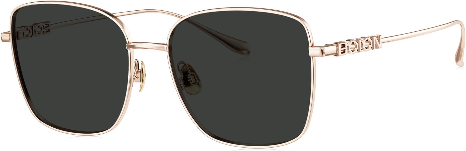 BOLON Women Trendy Elegant Nylon Lens Polarized UV400 Sunglasses BL7211 58mm, Exclusive Eyewear Brand of EssilorLuxottica