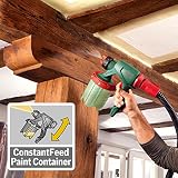 Bosch Home and Garden System Malowania Natryskowego PFS 7000, 1400 W, 2 Pojemniki na Farbę 1000 ml, 3 Dysze do Farb Ściennych, Lakierów i Lazur, Filtr do Farb, Szczotka, Opakowanie Kartooptymalne
