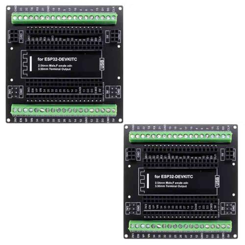 2�� ESP32 DevKitC �g���V�[���h 3�^�C�v�o�� 3.5mm