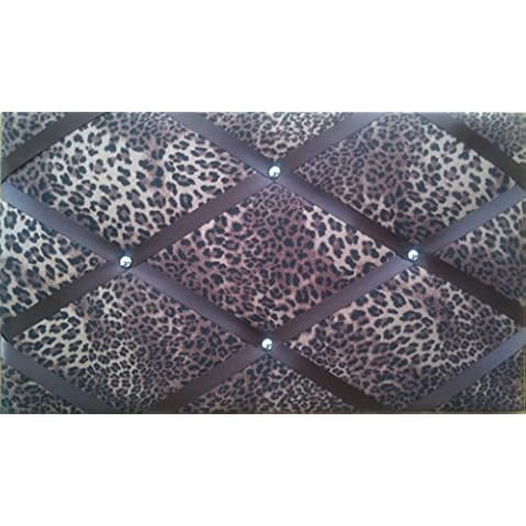 Pin Boards,Memo, Notice Boards"Cheetah/Leopard/Animal Print Fabric" Bulletin, Ribbon Boards, Message Boards Cover