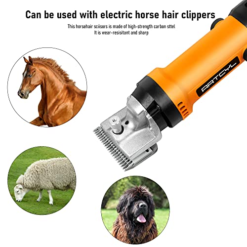 550W Horse Clippers, Professional Electric Grooming Kit For Horses Equine Goat Pony Cattle And Large Thick Coat Animals, Farm Livestock Animal Clippers #TOP2