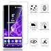 LK 3 Pack Screen Protector Compatible With Samsung Galaxy S9 Plus Flexible film New Version Case-Friendly, Bubble-Free, HD Transparent