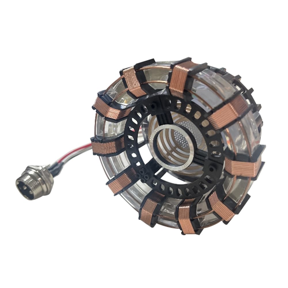 Pluuttiem Arc Reactor Lamp,Superhero Lamp, Multi-Color Cute Table Decoration,Tony Iron Has A Heart, Irons Man Reactor