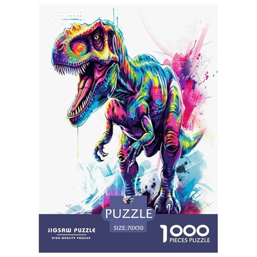 Puzzle de dinosaurios de 1000 piezas: el gran desafío imposible para adultos contra el aburrimiento
