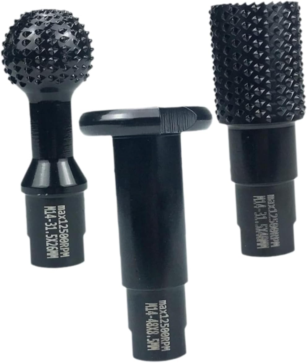 Angle Grinder Accessories Kit Angle Burr Carving Bits for Power Carving Tools