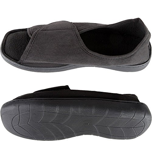 Home-X Memory Foam Unisex Slippers (Medium (Men’s 7½-8½; Women’s 9-10½))