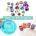 FansArriche 30oz Epoxy Resin for Jewelry Making, Art & Crafts, Non-Toxic Crystal Clear Resin 2 Part Casting Resin Bonus with 4 Droppers, 2 Sticks,2 Pair Gloves and 1 Pack of Resin Glitter