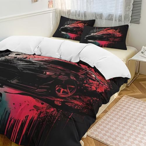 Parure de lit voiture pour une déco de chambre dynamique de sport
