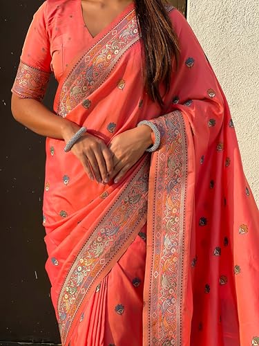 Elite Weaves baluchari silk saree in soft silk – image 4