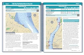 Spiral-bound Waterway Guide Great Lakes 2022: Includes New York Canal System, Canadian Waterways and the Triangle & Down East Loops (1) Book