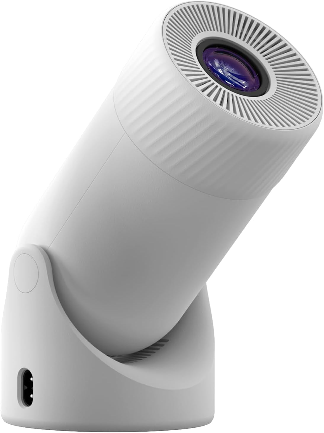 Mini Projector with WiFi and Bluetooth, 4K Support 1080P 300 ANSI Portable Projector, Built-in Apps, 40"-200" Screen Video Projector with Auto Keystone, 180°Rotatable Smart Proyector for Home Outdoor