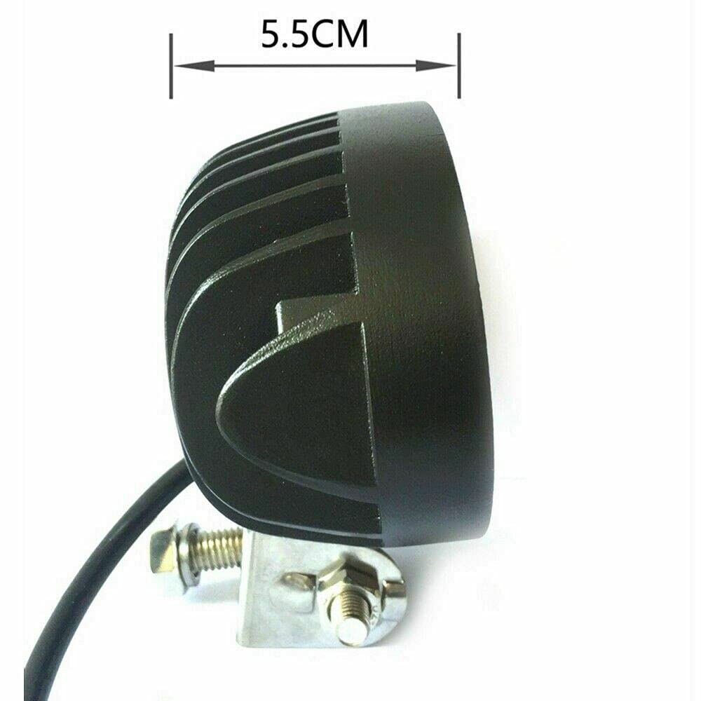 J/J 4X 24W LED Luce Faro Da Lavoro Ovale Faro Barca Camion Lavoro Faretto 138 * 85mm 12V 24V 24W 2280Lmn