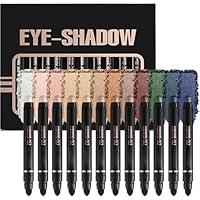 Amazon.co.jp: 8PCSアイシャドウスティックセット、シマーと