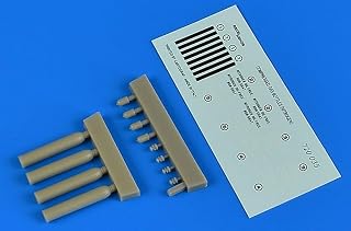 Aerobonus 720035 1/72 Compressed Gas Bottles nitrogen Resin kit