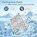 SKAYAH Summer Cooling Muscle Patches - Instant Relief for Sore Muscles & Joints, Cooling Pain Relief Patches for Back, Knee & Shoulder | Waterproof & Breathable | Sweat-Proof & Low-Irritation