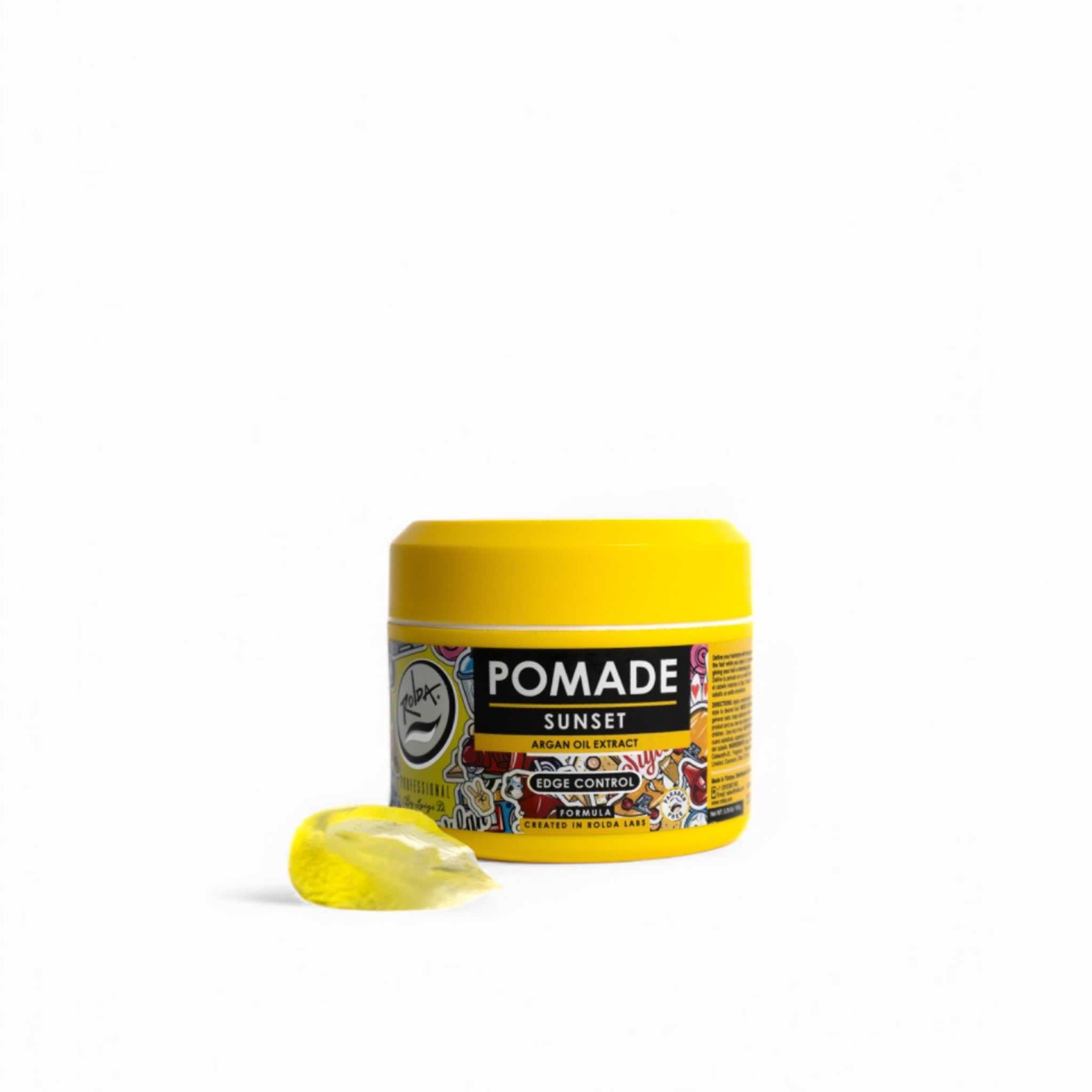 Rolda Sunset Hair Pomade for Men – Strong Hold, High Shine & Medium Hold – Water-Based Formula (5.29oz)