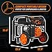 WEN 5600-Watt Portable Generator, 224cc, Transfer-Switch and RV-Ready (GN5600)