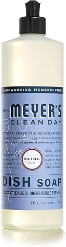 Miniatura 48 de Mrs. Meyer's Clean Day - Detergente líquido para platos, aroma a especias de bellota, fórmula biodegradable, edición limitada, paquete de 3
