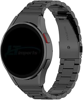 Pulseira Metal 3 Elos LTIMPORTS, compativel com Galaxy Watch 6 - Galaxy Watch6 Classic - Galaxy Watch 5 - Galaxy Watch5 Pro - Galaxy Watch 4 - Galaxy Watch4 Classic