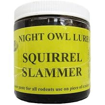 ADC and Nuisance Bait Ground Hog Skunk Squirrel Raccoon Woodchuck Rabbit Night Owl Lures Trapping Supplies 8oz Jars Squirrel Slammer