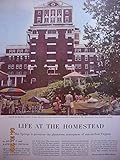 Article: Life At the Homestead At Hot Springs it Preserves the Plantation Atmosphere of Ante-Bellum Virginia