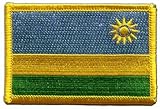 Aufnäher Patch Flagge Ruanda - 8 x 6 cm