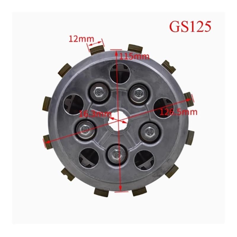 Moyeu d'embrayage GN125 pour réparer la transmission moteur défaillante - 2