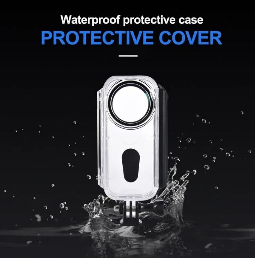 Coyktonty 30M Waterproof case/Dive Case Insta360 ONE X Underwater Protection Box Diving Protect Frame 360 Panoramic Camera Accessories