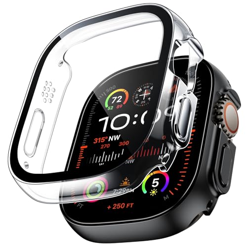 TAURI 2 Pack Hard Case for Apple Watch Ultra 3/Ultra...