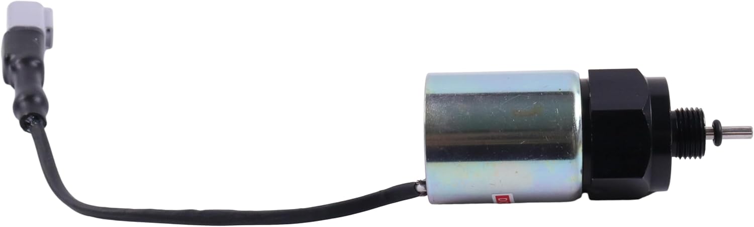 12V Throttle Solenoid/Solenoid Actuator U85206500 Compatible with Perkins 400 Series 403D-15, 404D-22, 404D-22T, 404D-22TA, 404F-22