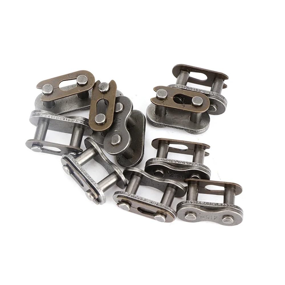 10pcs 415H Chain Links Compatible 2-Stroke Bike Engine Parts Motocicleta Motorcycle Accessories