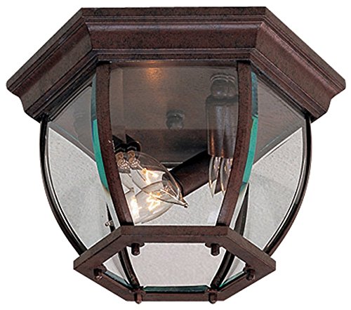 New Product Minka Lavery Outdoor Ceiling Lighting 71174-91, Flush Mount, 120 Watts, Bronze