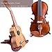 WOGOD Ukulele Stand Wood Stand Folding Portable Stand for Mandolins and Violins