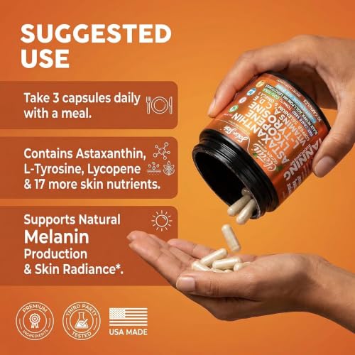 Clean Nutraceuticals Astaxanthin Tanning Supplement