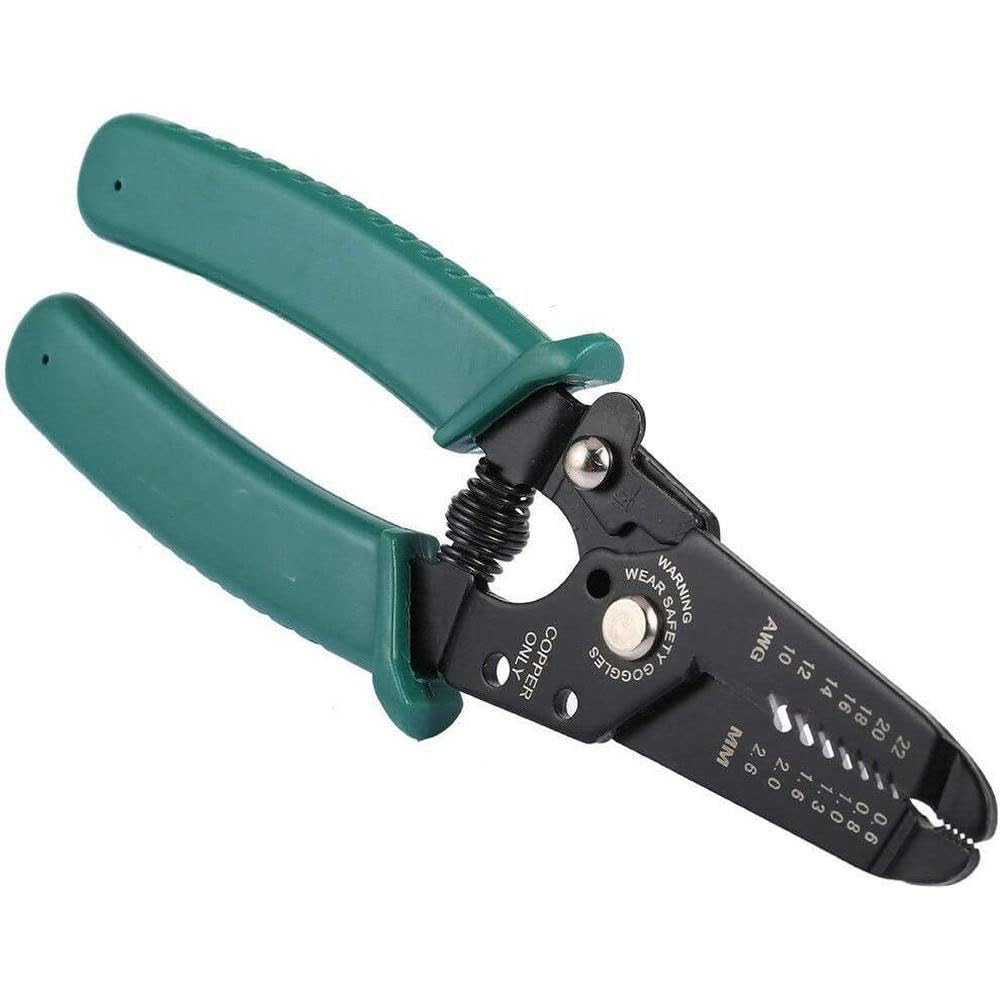 TOTMOX Professional Crimping Tool/Multi-Tool Wire Stripper Heavy Duty Multi-Purpose Electrical Wire Stripping Tool Best Tool for Professional Electrician