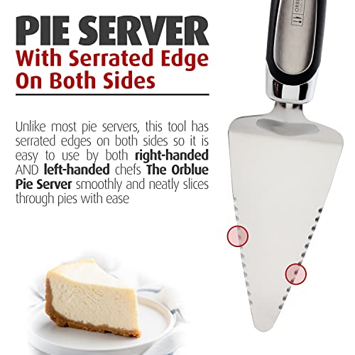 Orblue-Pie-Server-Essential-Kitchen-Tool-Serrated-on-Both-Sides-Great-for-Right-or-Left-Handed-Chef-Stainless-Steel-Flatware-Cake-Cutter-Black Orblue Pie Server Essential Kitchen Tool Serrated on Both Sides Great for Right or Left Handed Chef Stainless Steel Flatware Cake Cutter Black
