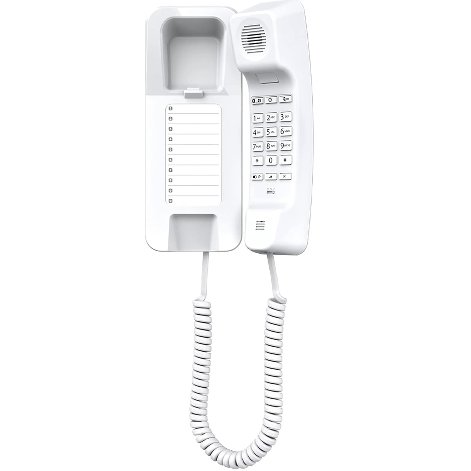 Cable telefónico RJ10, RJ9, RJ22, Diseño en espiral, 2 Metros estirado - imagen 5