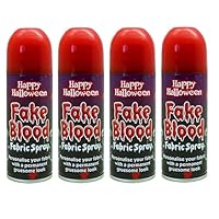 1x 200ml Fake Blood Spray, Realistic Splatter Effect for Halloween, Fancy Dress, Zombie, Vampire, Horror Makeup, Costume Parties, Cosplay and Theatrical Use