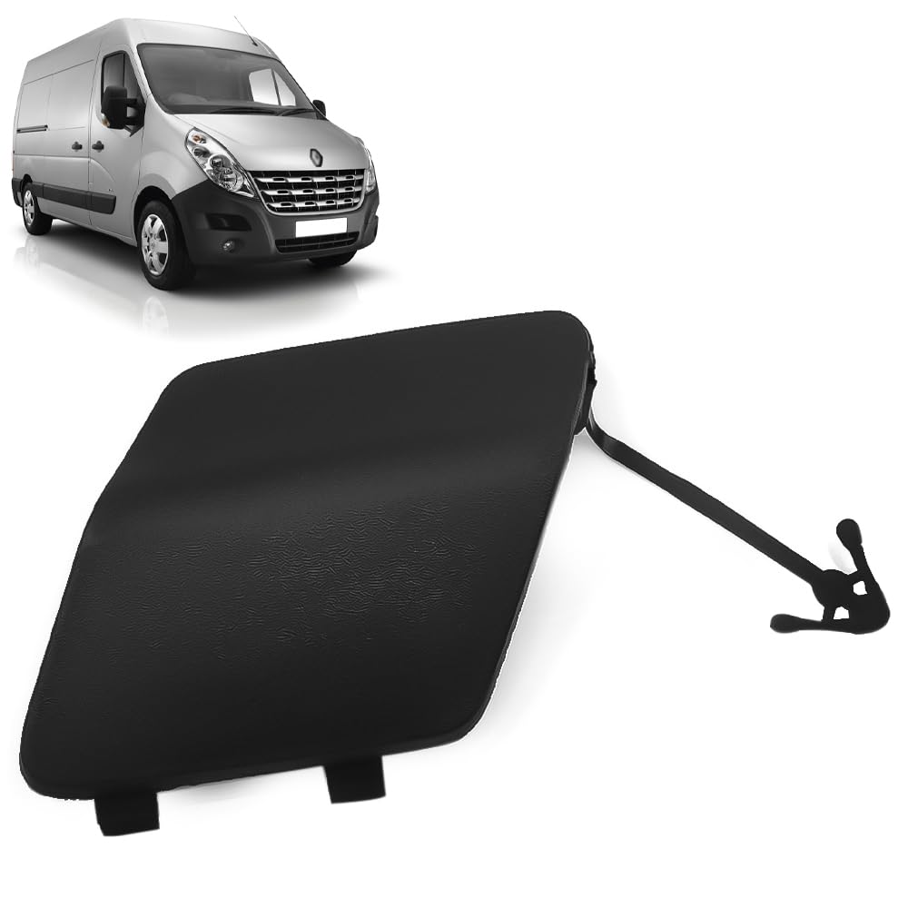 ROBUST CAR PARTS Crochet de remorquage pour pare-chocs avant de voiture robuste pour Renault Master Mk3 Nissan NV400 Vauxhall Opel Movano 511800537R à partir de 2010