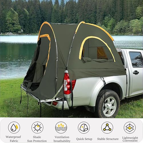 Pickup Truck Tent for 2017-2024