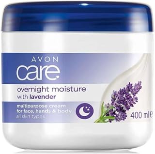 Avon Care Overnight Moisture Multipurpose Cream Face Hands & Body 400ml